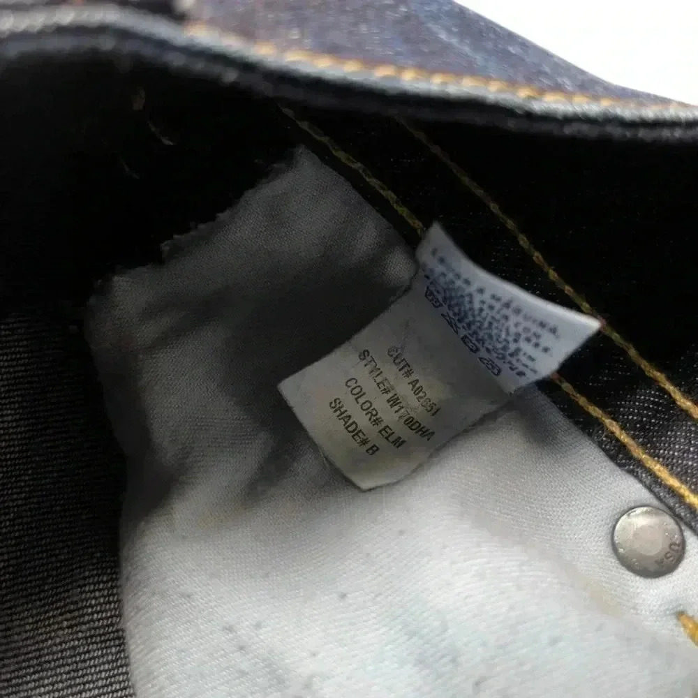 Hudson  Jeans Low Rise Dark Wash Bootcut Denim Blue Jeans Size 28 - Picture 7 of 9
